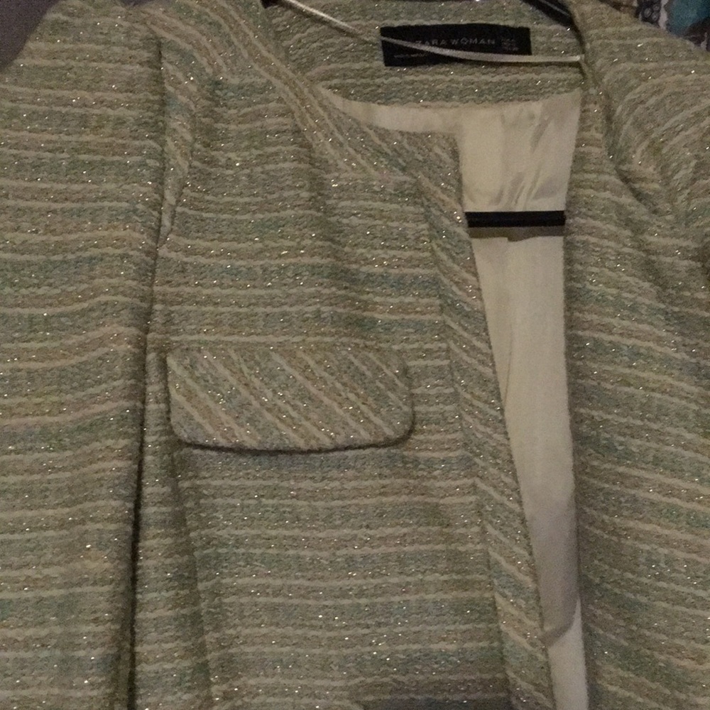 Zara Tweed Blazer - Picture 3 of 3
